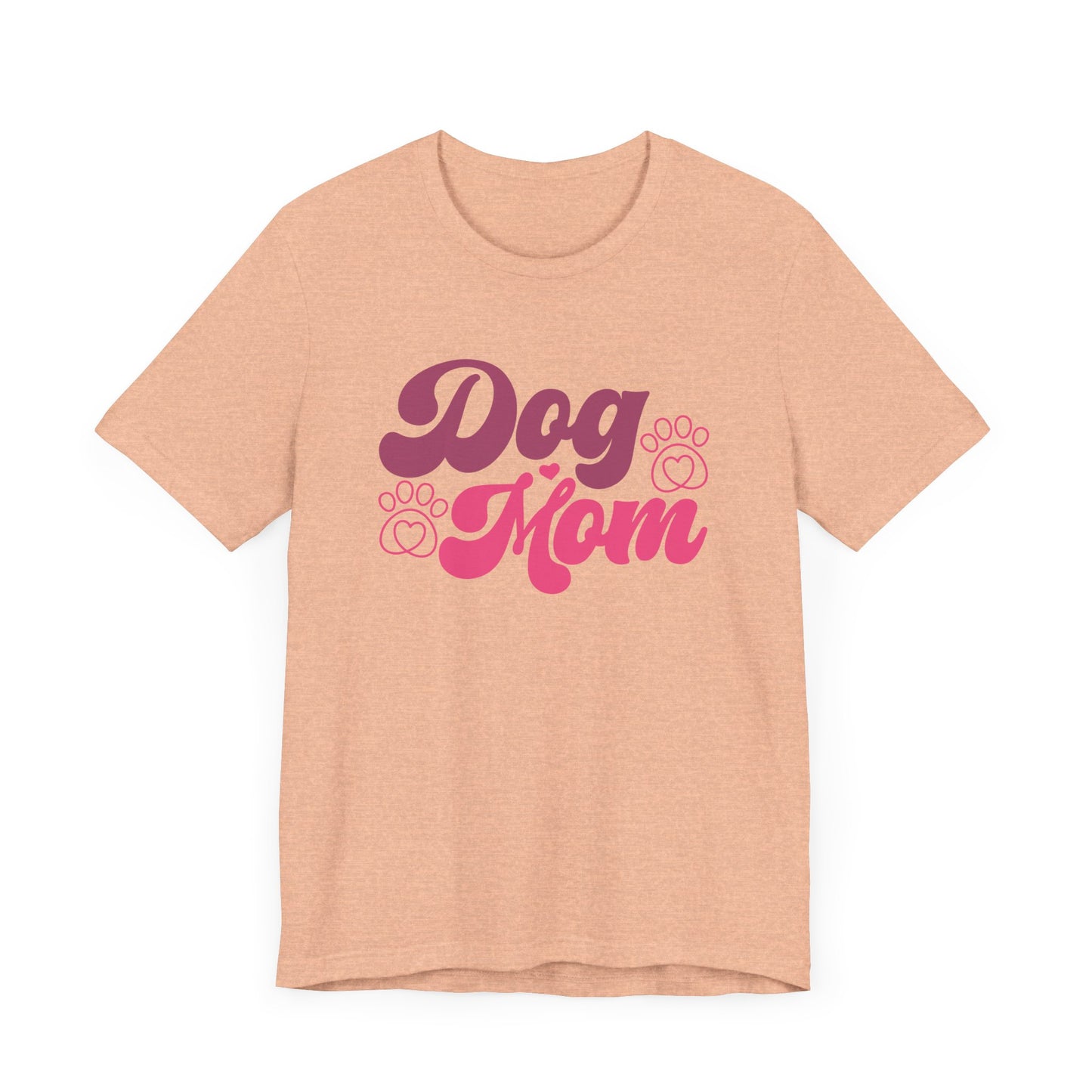 "Dog Mom – Bold and Stylish Paw Print Design"