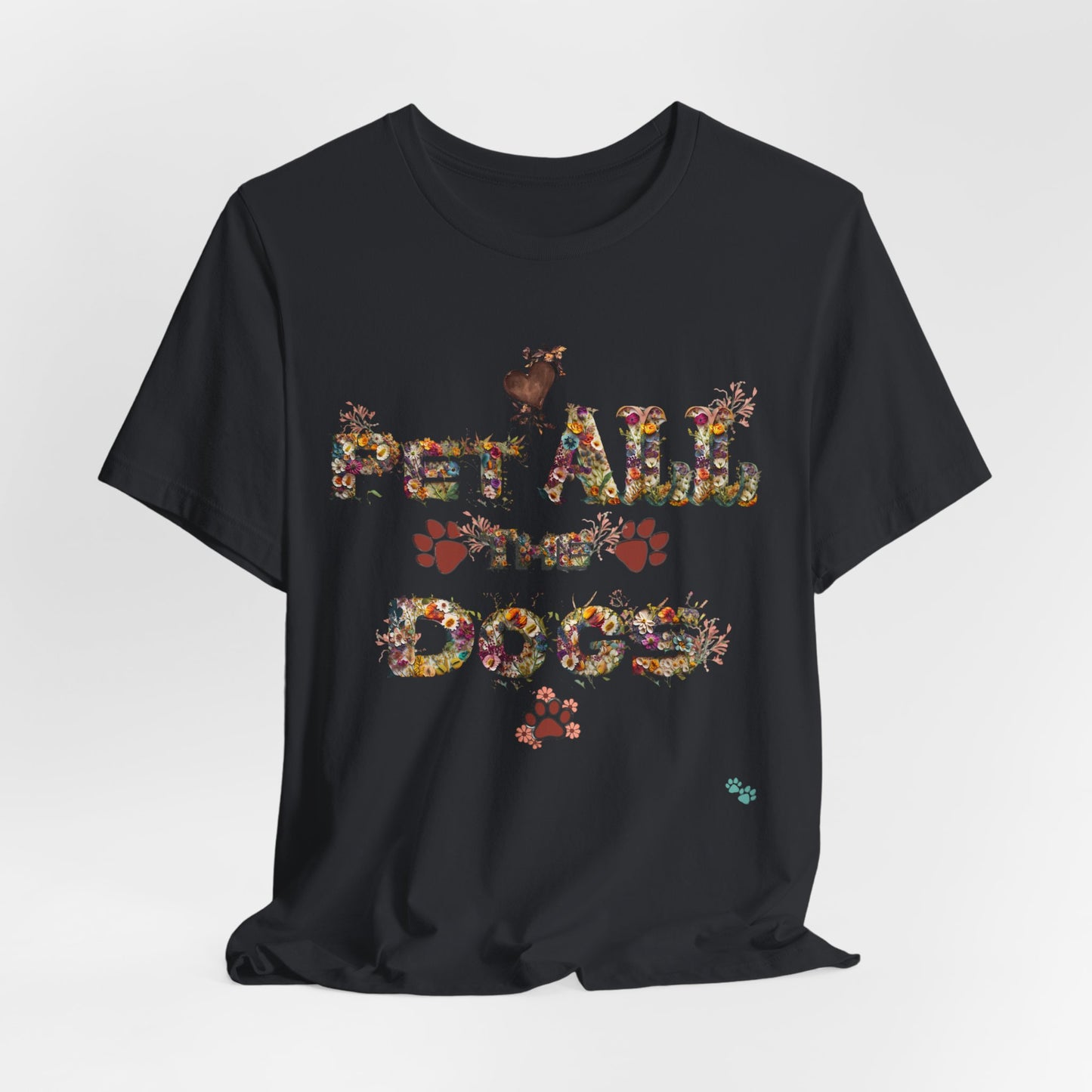 "Life Goal: Pet All the Dogs – Fun and Colorful Dog Lover Design"