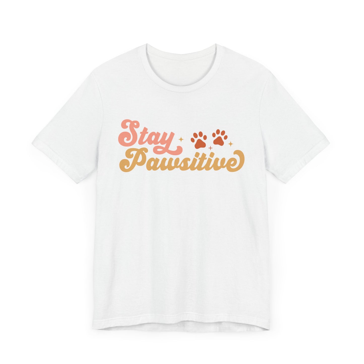 "Stay Pawsitive – Uplifting Dog Lover Design"