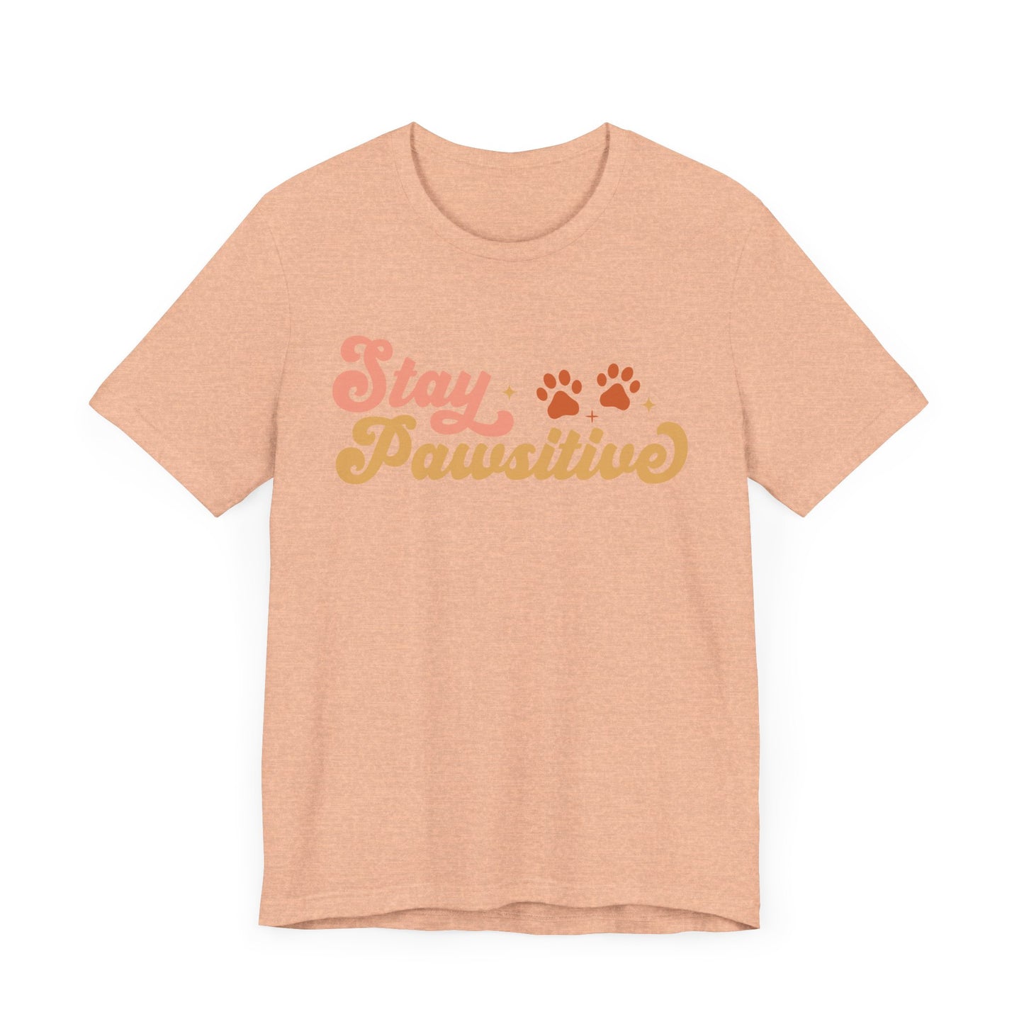 "Stay Pawsitive – Uplifting Dog Lover Design"