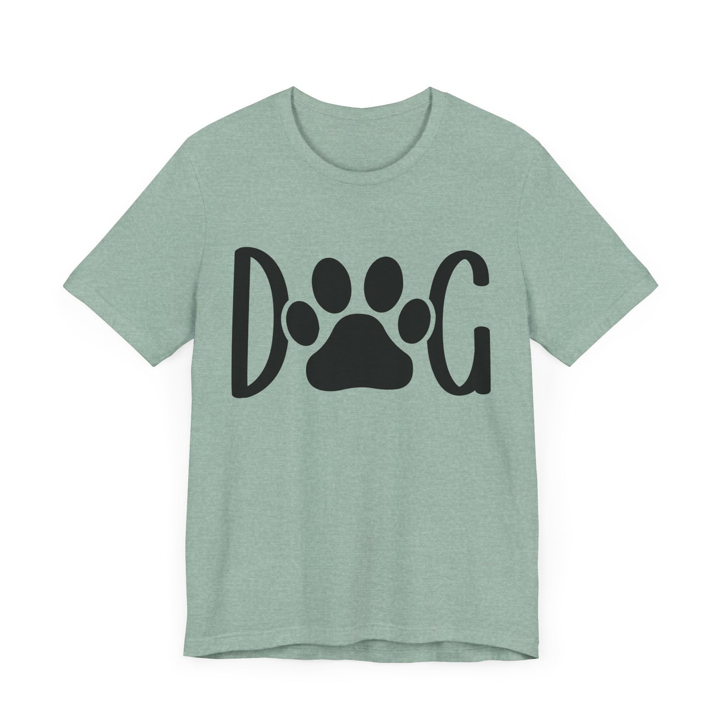 "Dog Paw Print – Minimalist Bold Dog Lover Design"