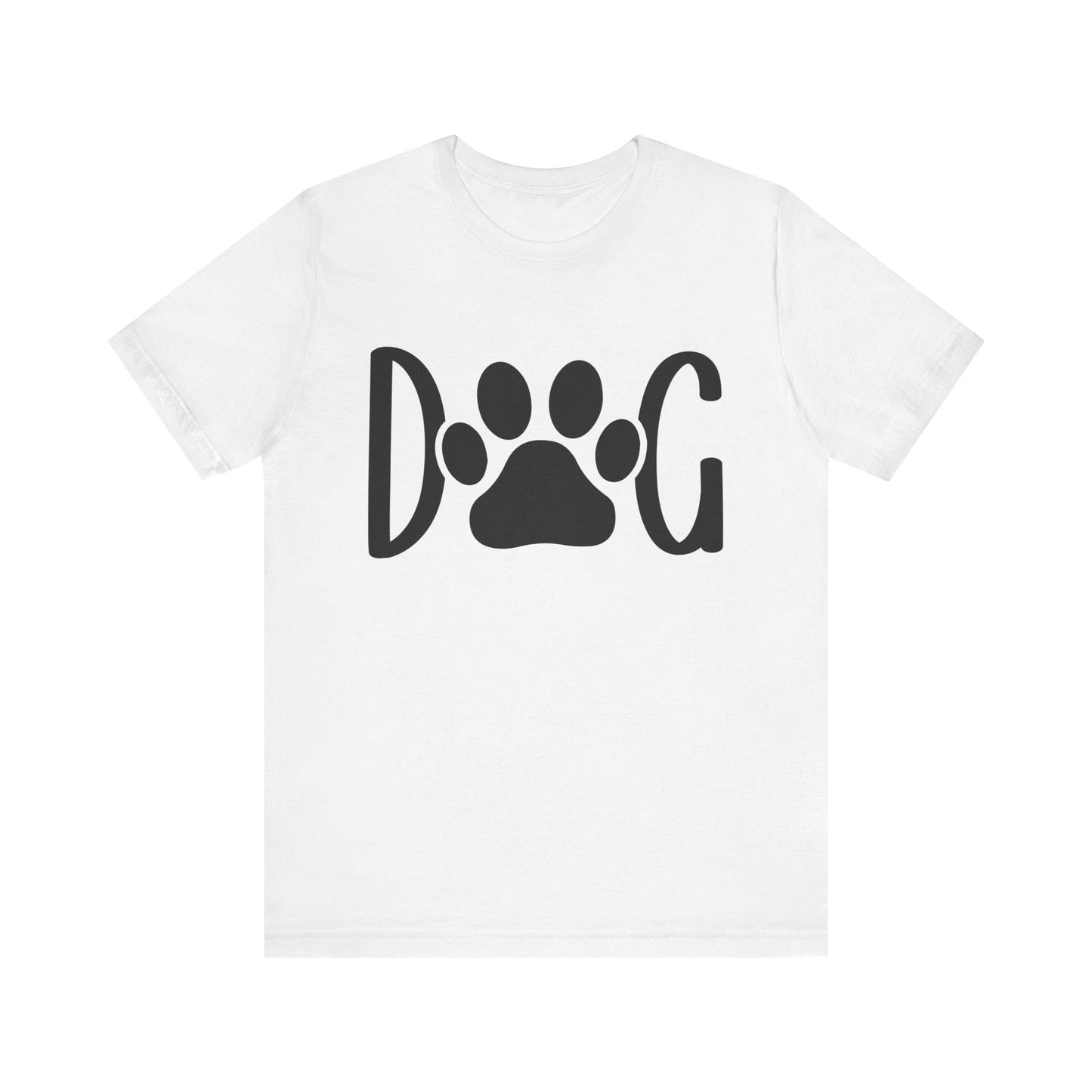 "Dog Paw Print – Minimalist Bold Dog Lover Design"