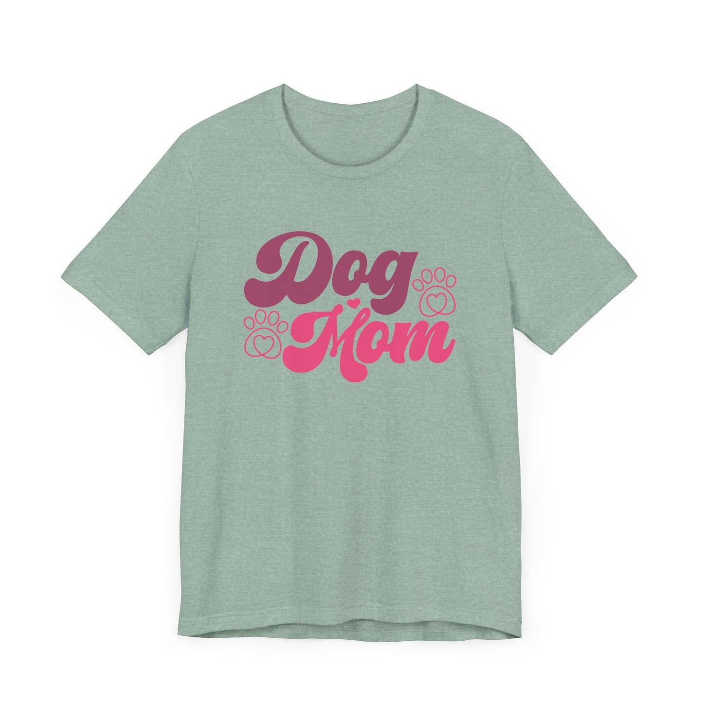 "Dog Mom – Bold and Stylish Paw Print Design"