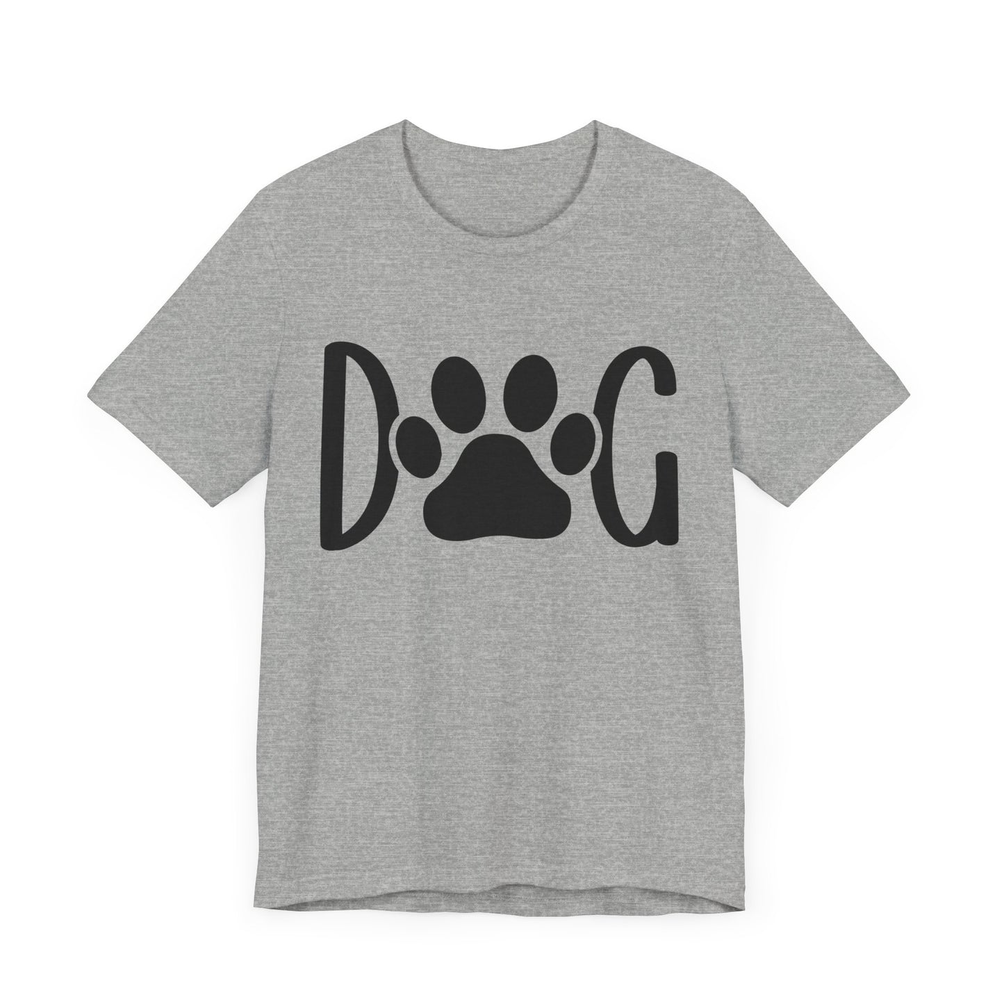 "Dog Paw Print – Minimalist Bold Dog Lover Design"