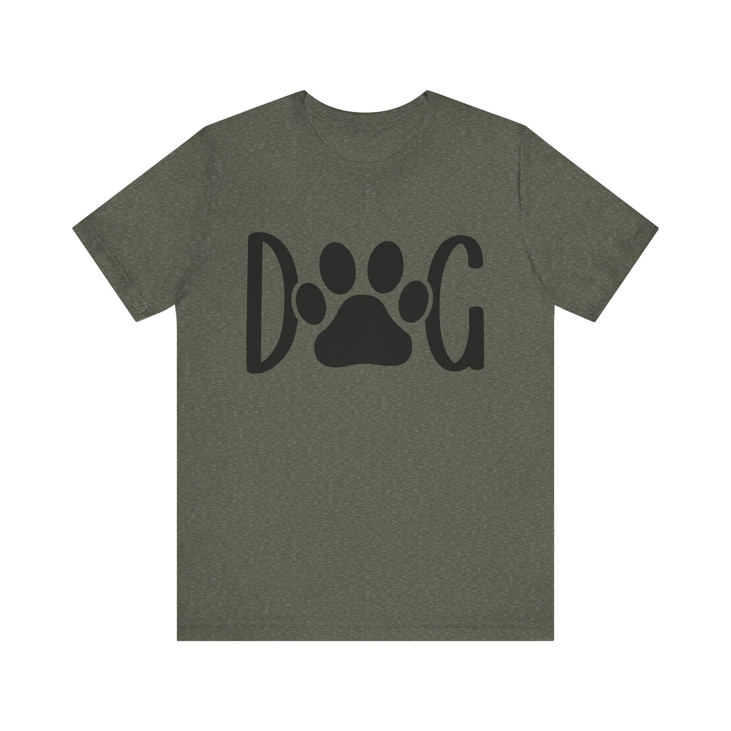 "Dog Paw Print – Minimalist Bold Dog Lover Design"