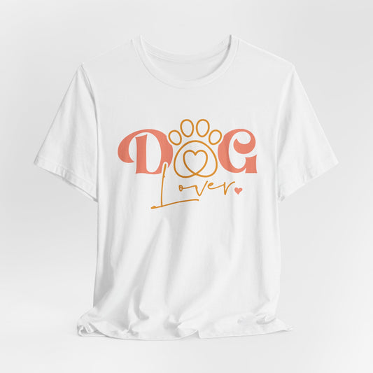 "Dog Lover – Fun Retro Dog Lover Design" - Unisex Jersey