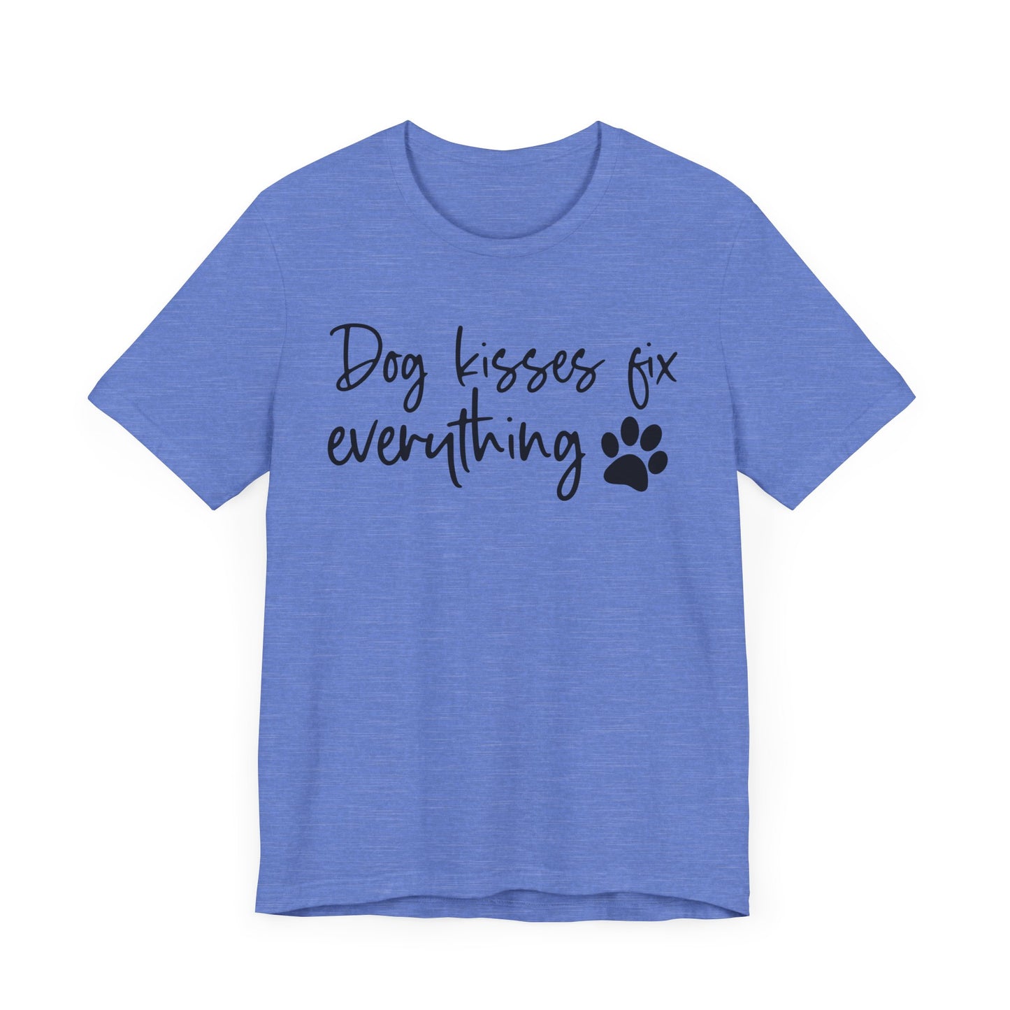 "Dog Kisses Fix Everything – Heartwarming Pet Lover Design"