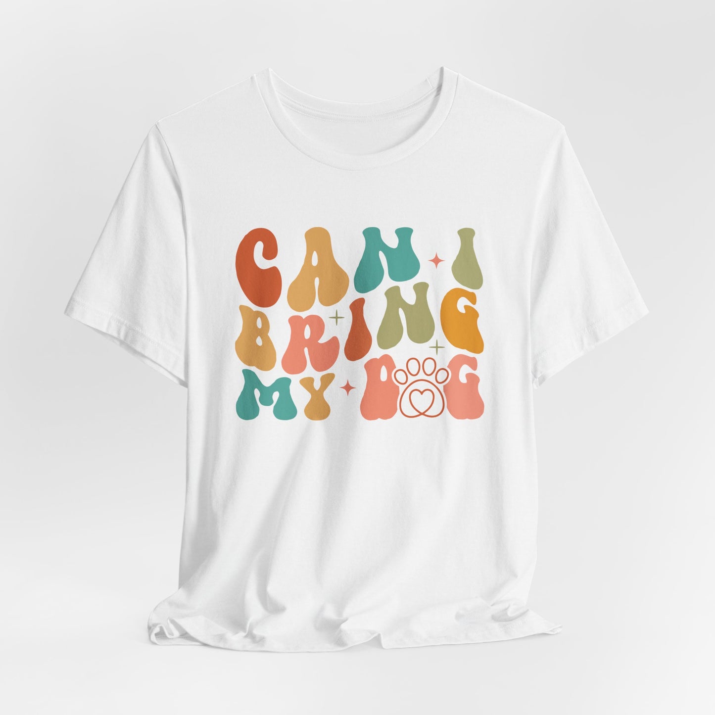 "Can I Bring My Dog – Fun Retro Dog Lover Design"