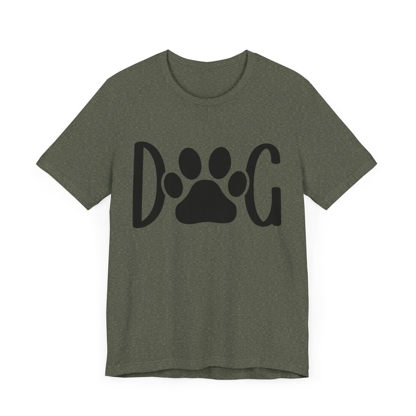 "Dog Paw Print – Minimalist Bold Dog Lover Design"