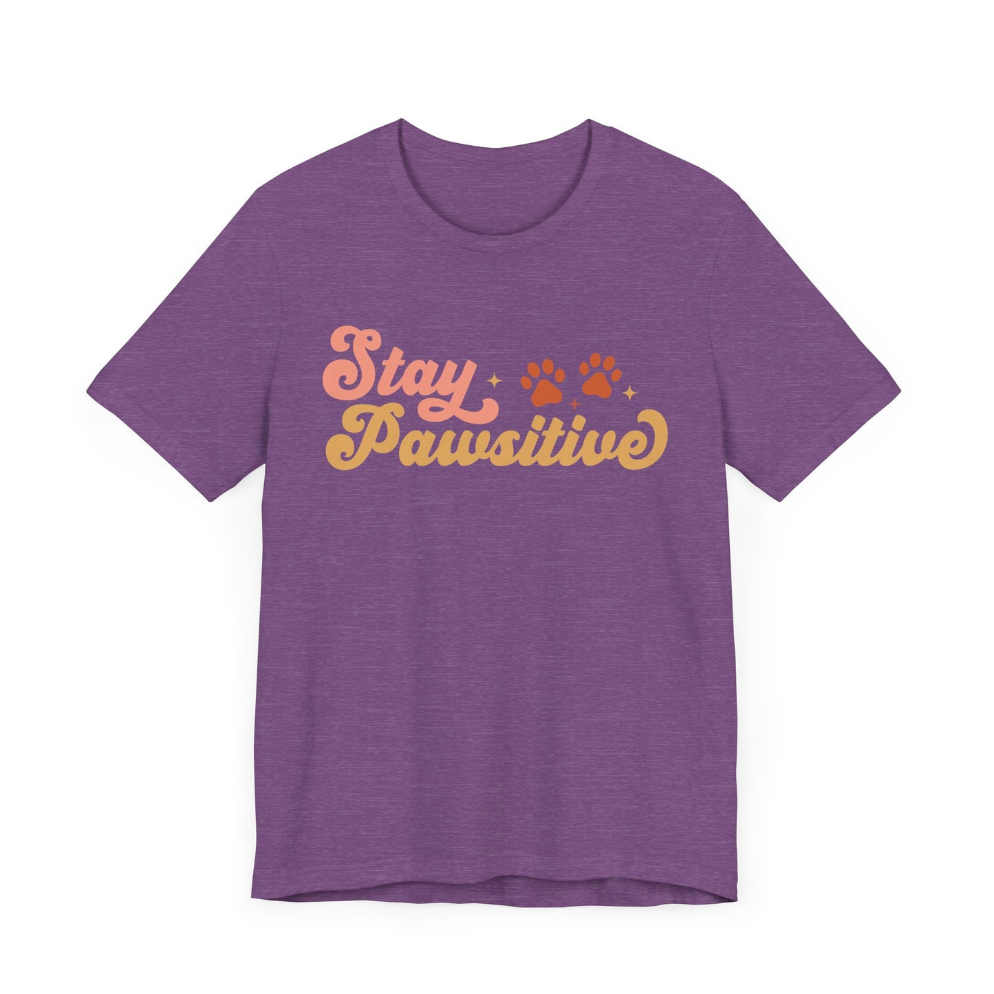 "Stay Pawsitive – Uplifting Dog Lover Design"