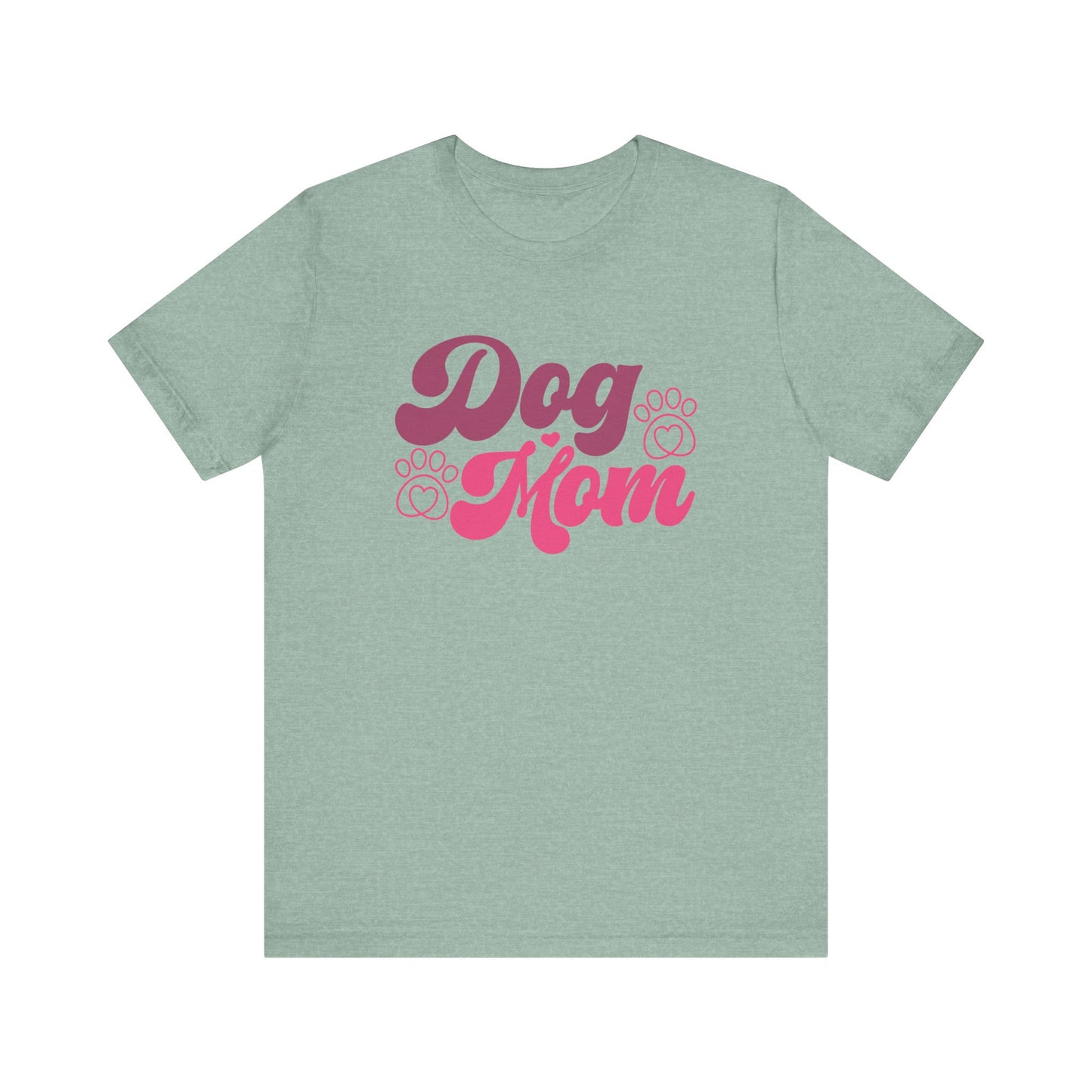 "Dog Mom – Bold and Stylish Paw Print Design"