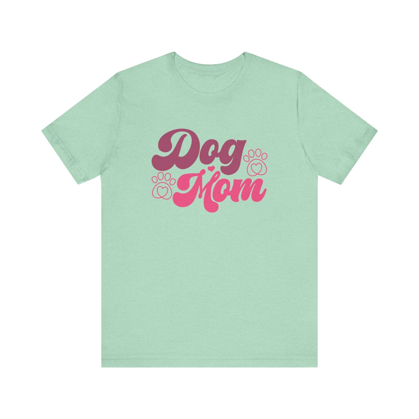 "Dog Mom – Bold and Stylish Paw Print Design"