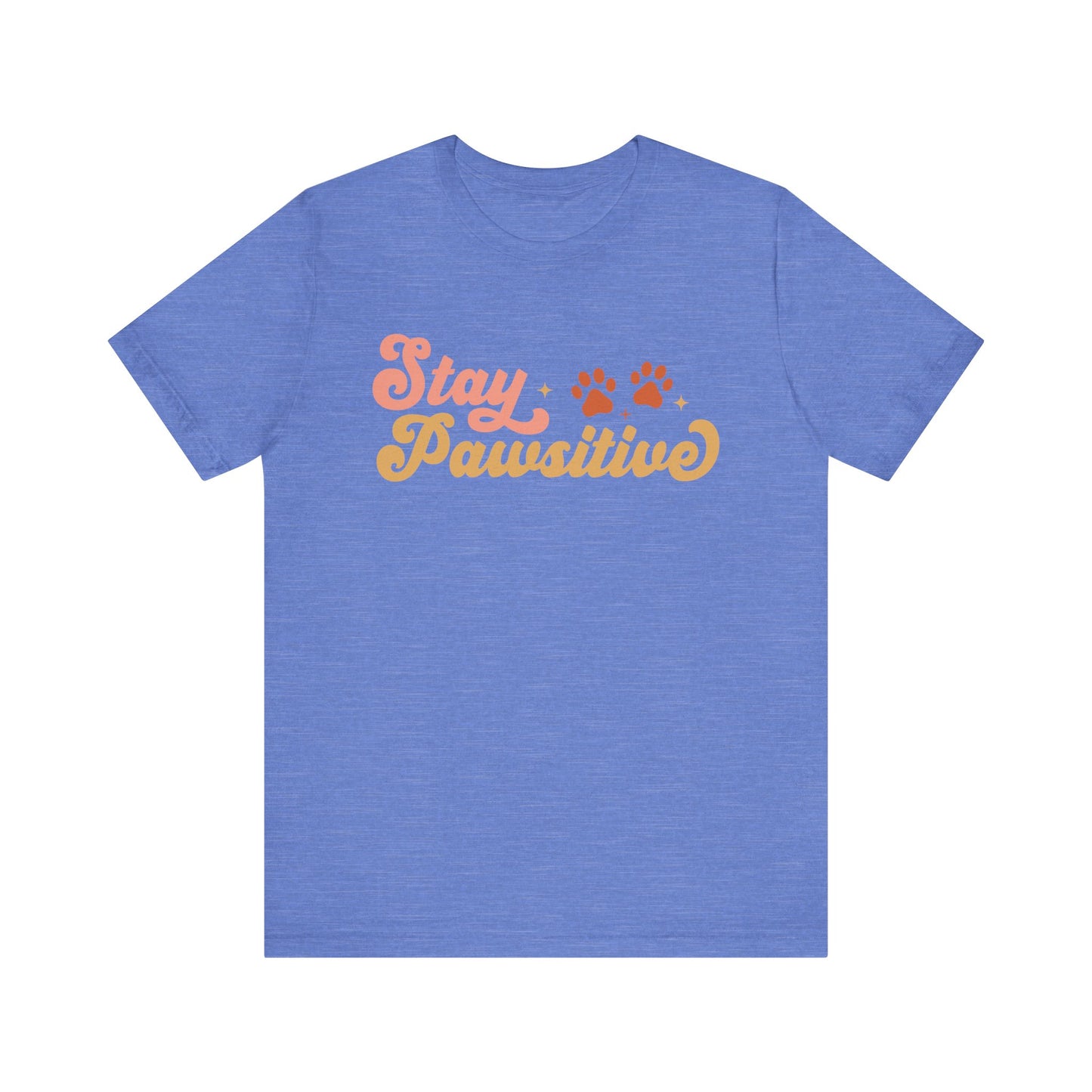 "Stay Pawsitive – Uplifting Dog Lover Design"