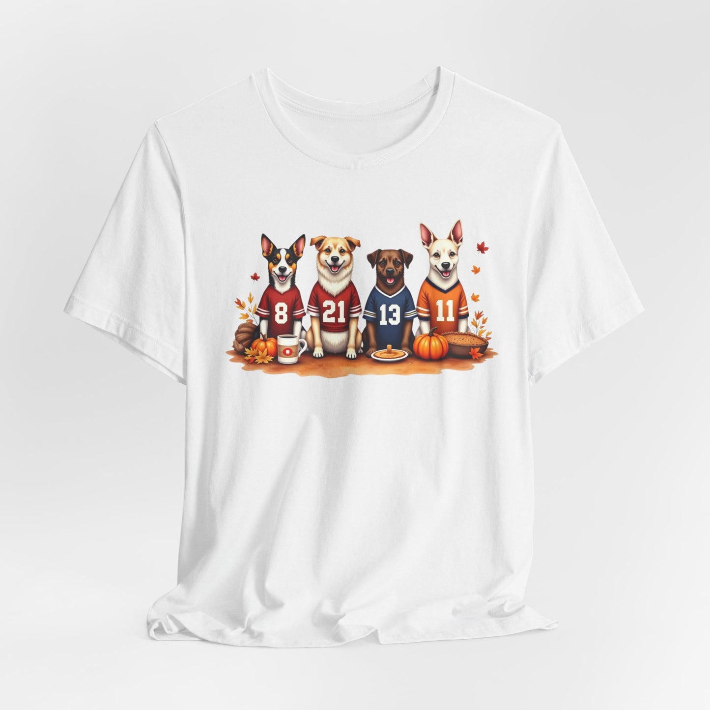 Dog Fall Football Tee -