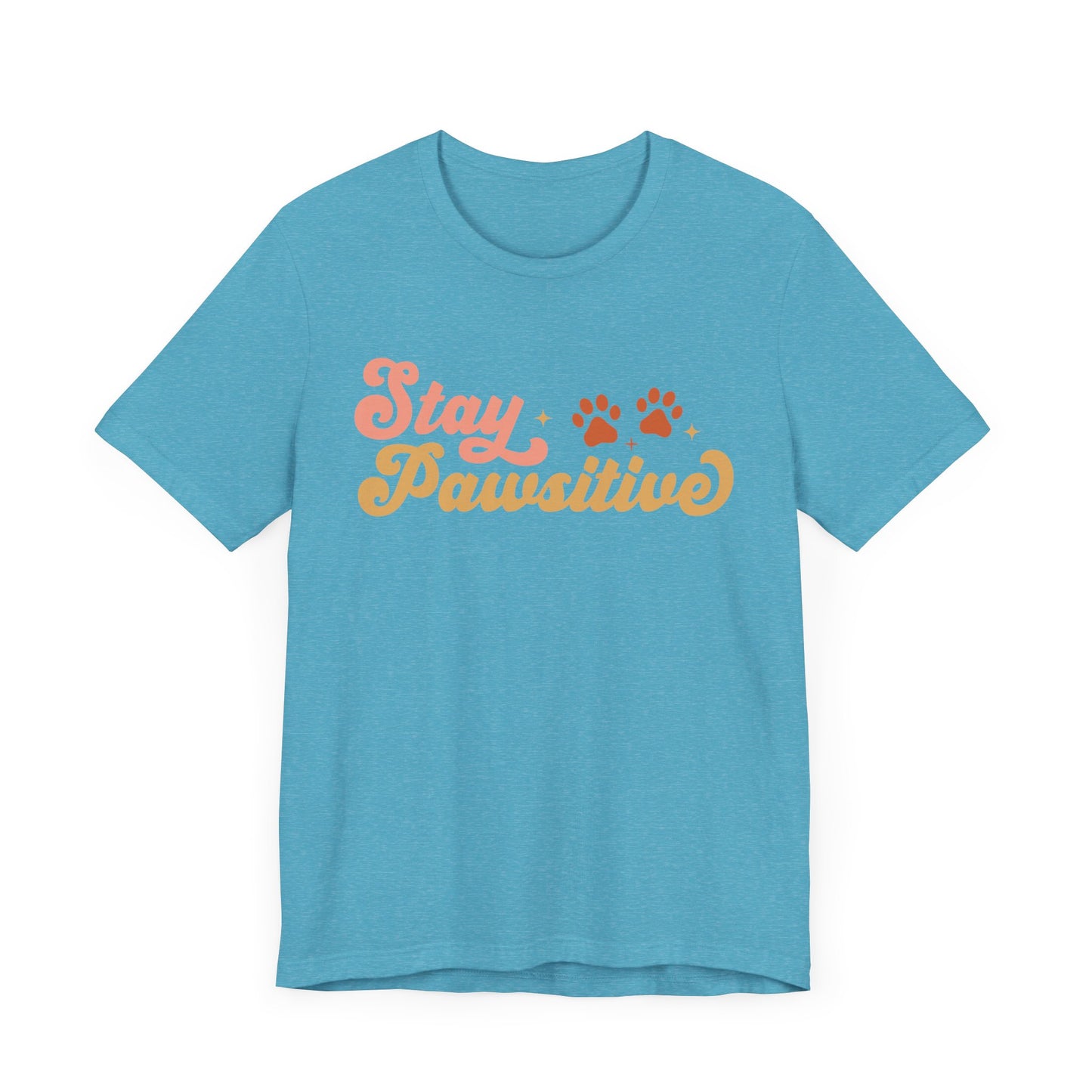 "Stay Pawsitive – Uplifting Dog Lover Design"