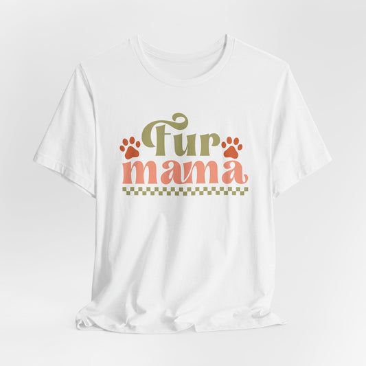 "Fur Mama – Retro Pet Lover Design" - Unisex Jersey