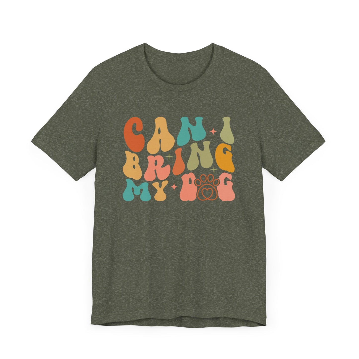 "Can I Bring My Dog – Fun Retro Dog Lover Design"