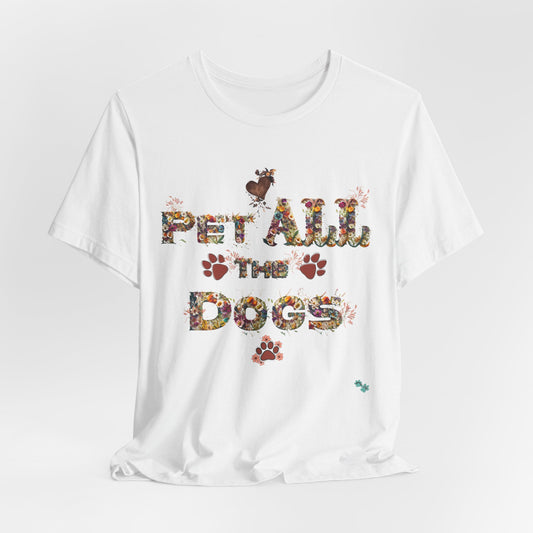 "Life Goal: Pet All the Dogs – Fun and Colorful Dog Lover Design"