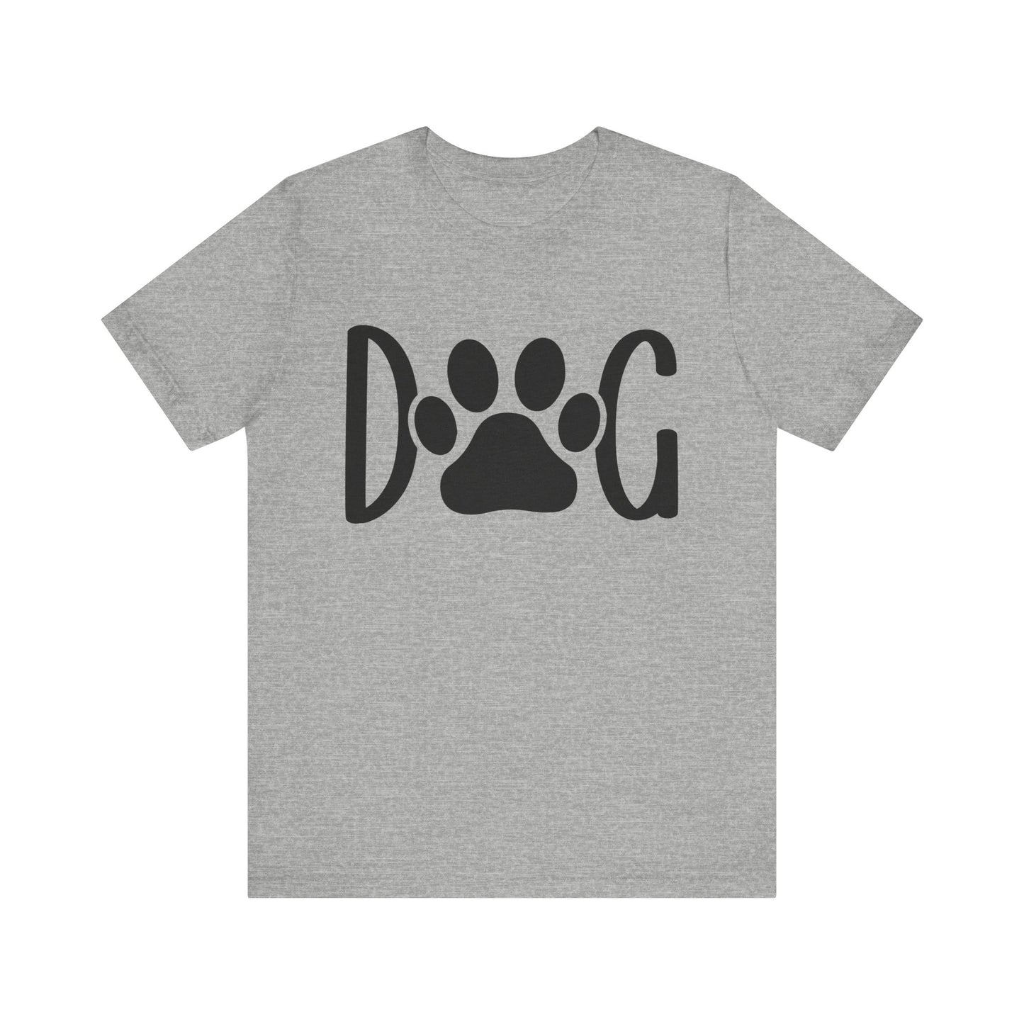 "Dog Paw Print – Minimalist Bold Dog Lover Design"