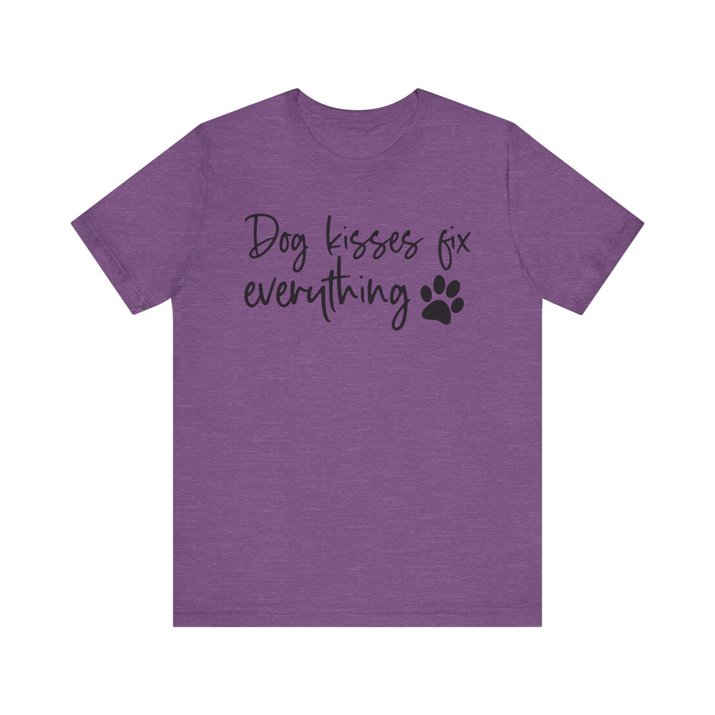 "Dog Kisses Fix Everything – Heartwarming Pet Lover Design"