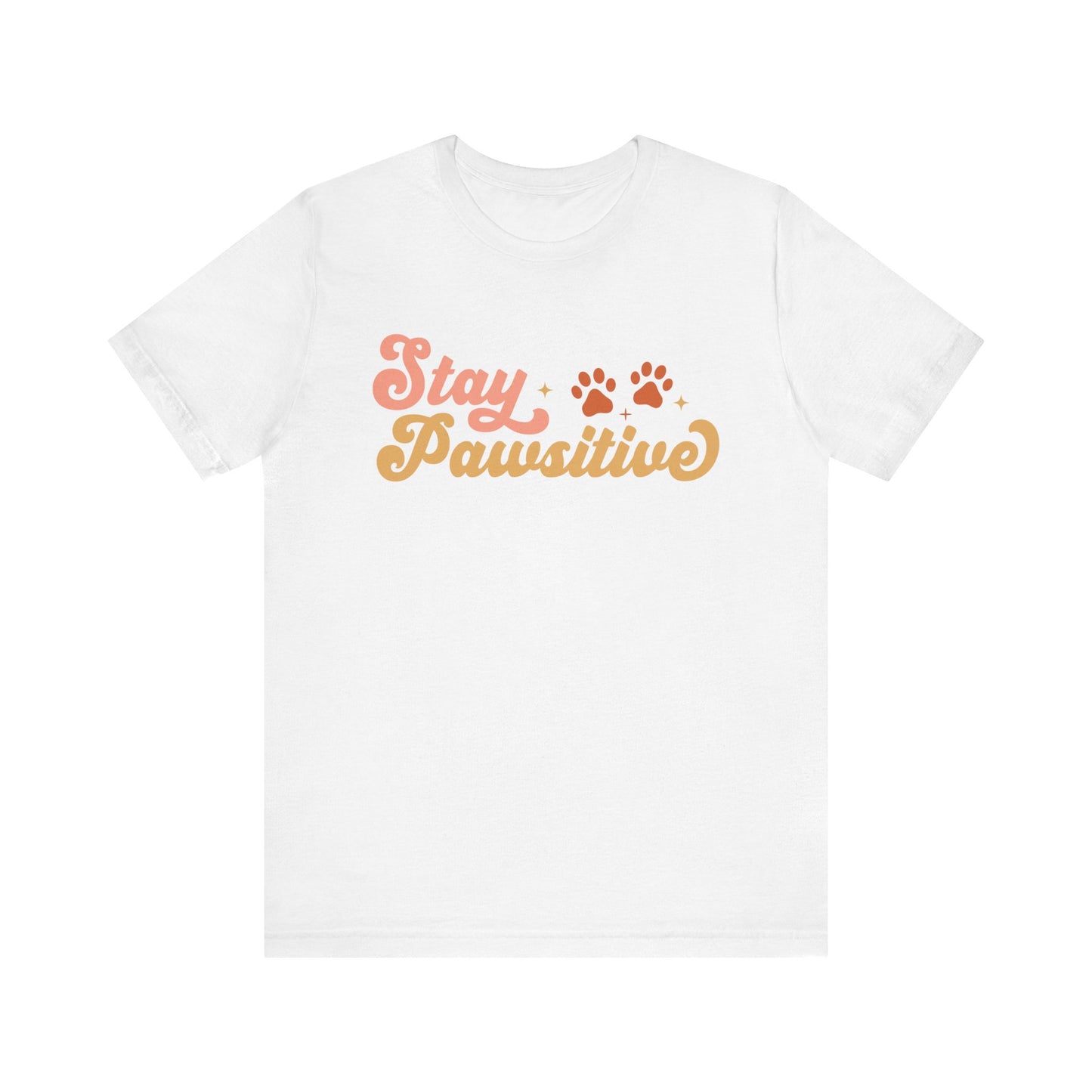 "Stay Pawsitive – Uplifting Dog Lover Design"