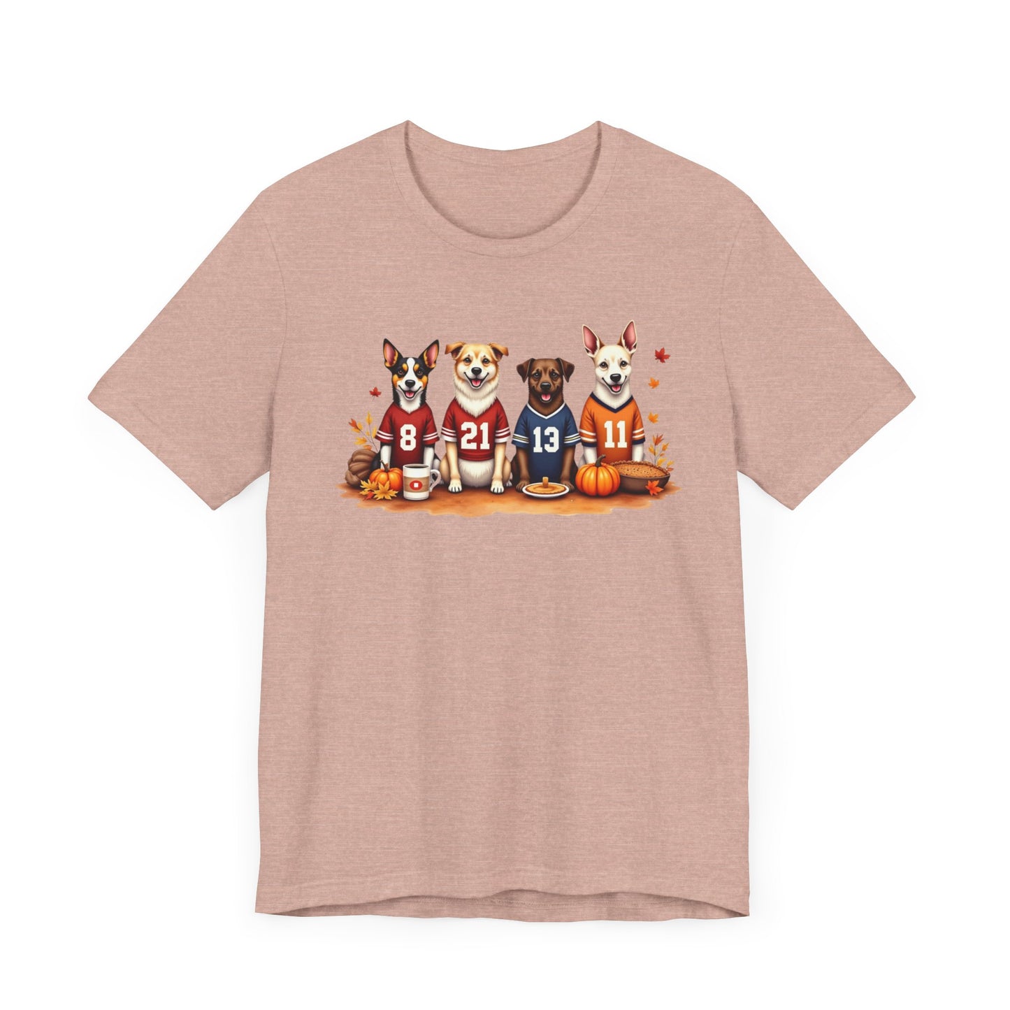 Dog Fall Football Tee -