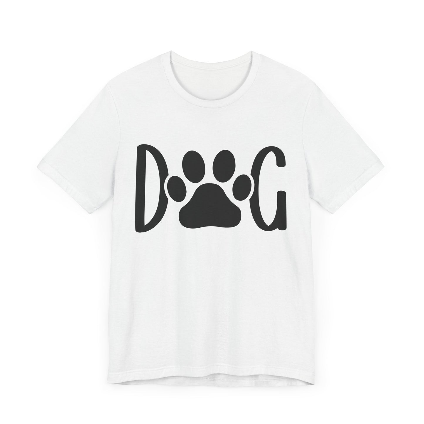 "Dog Paw Print – Minimalist Bold Dog Lover Design"