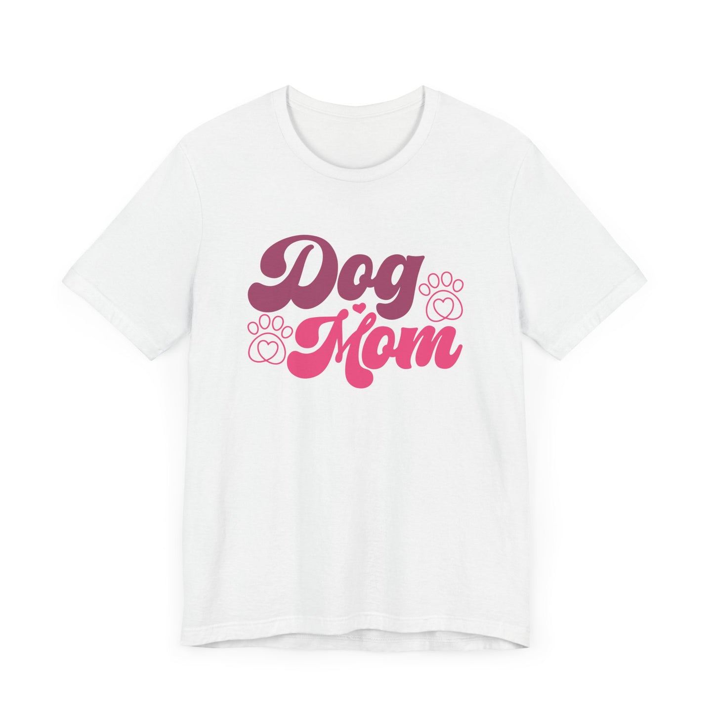 "Dog Mom – Bold and Stylish Paw Print Design"