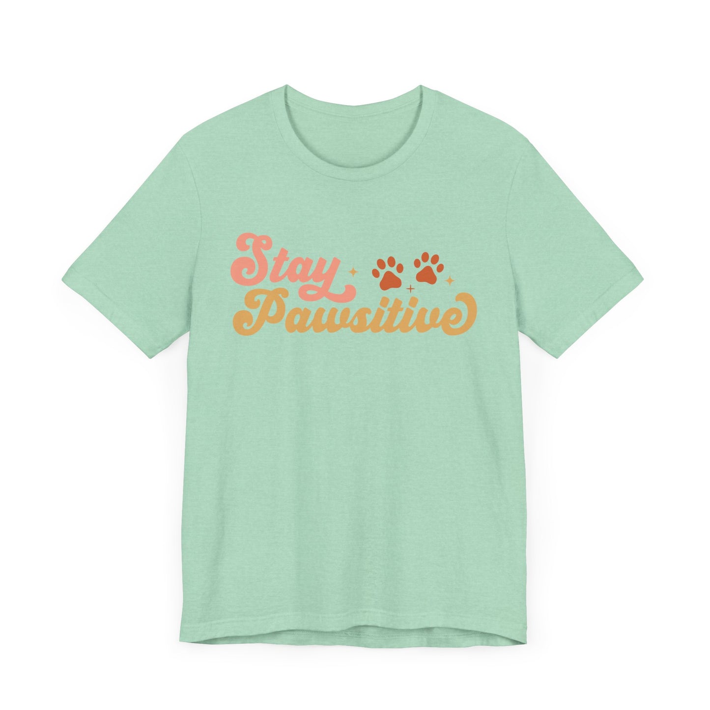 "Stay Pawsitive – Uplifting Dog Lover Design"