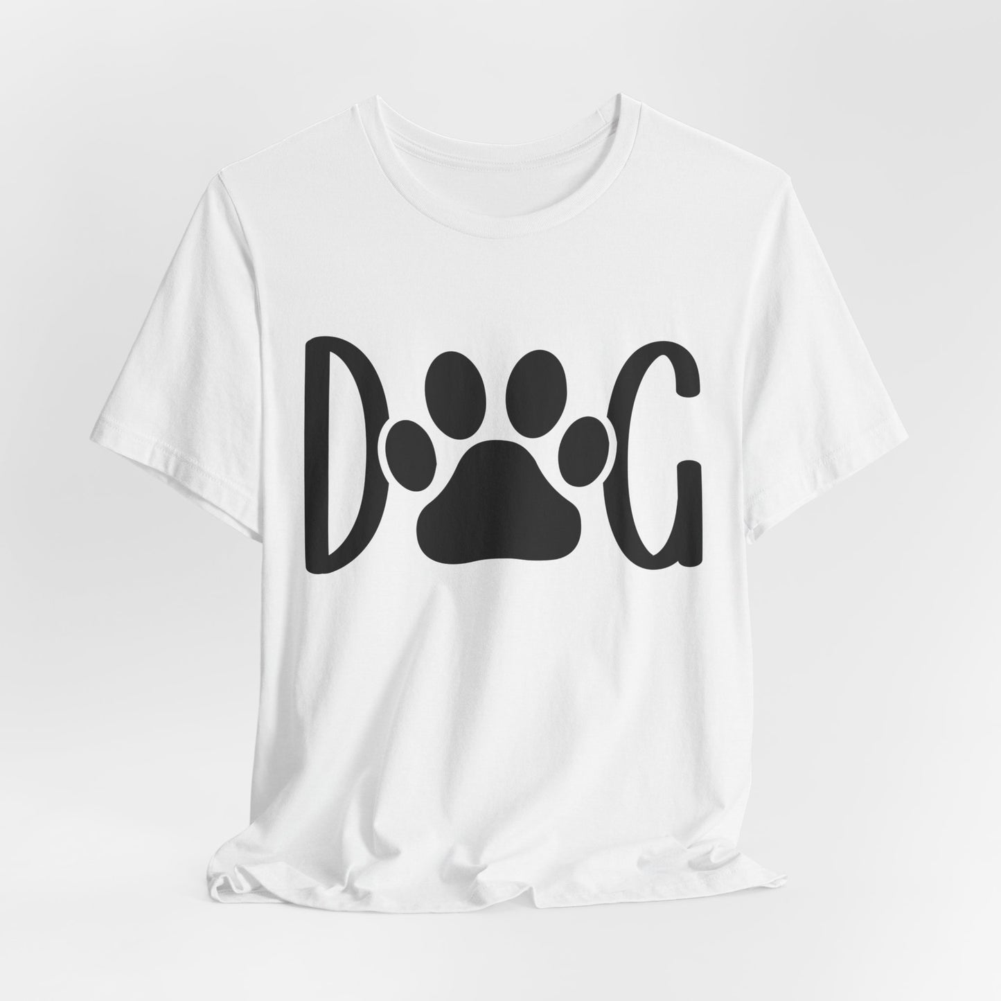 "Dog Paw Print – Minimalist Bold Dog Lover Design"