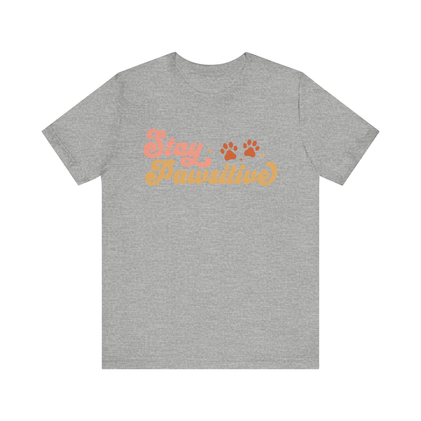 "Stay Pawsitive – Uplifting Dog Lover Design"