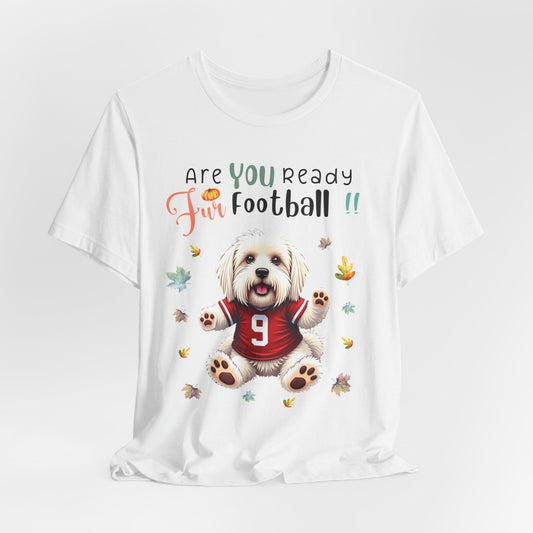 Dog Fall Football Tee -